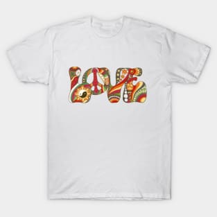 Vintage Psychedelic Love T-Shirt